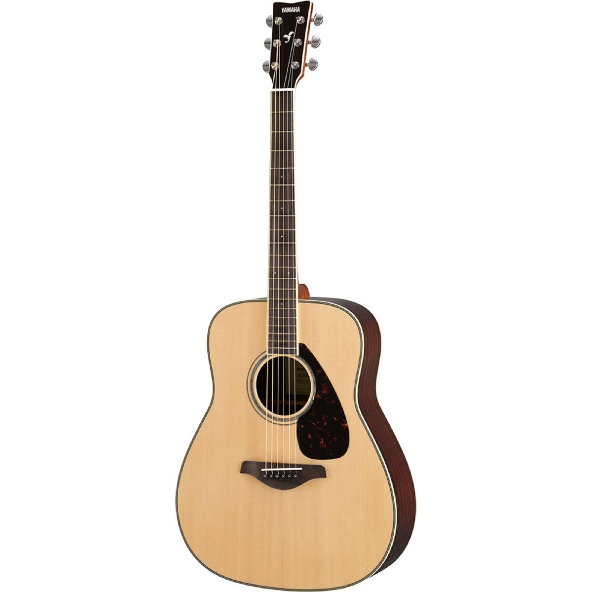 Yamaha FG830 Solid Spuce Top Acoustic Guitar  …