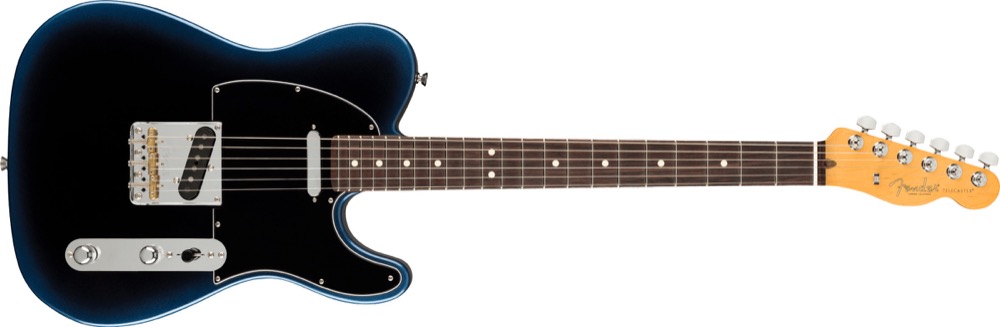 Fender Fender American Pro II Tele With Rosewood In Dark Night - Guitars