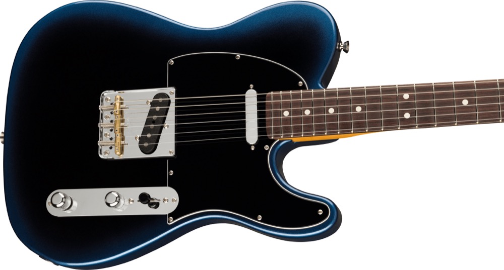 Fender Fender American Pro II Tele With Rosewood In Dark Night - Guitars