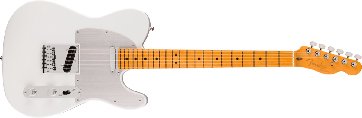Fender Fender American Ultra Tele II In Avalanche With Maple Neck - Guitars