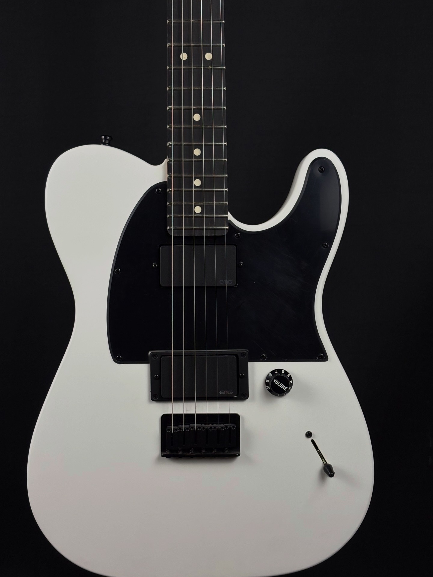 Fender Fender Jim Root Telecaster HH - White With Ebony Fingerboard w/Hardshell Case - Guitars