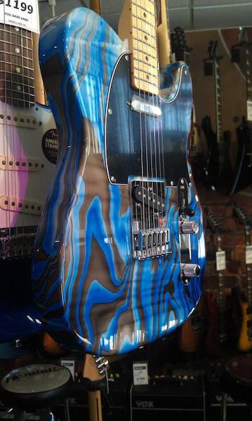 Fender Fender Standard Telecaster Swirl With Maple Fingerboard - Guitars