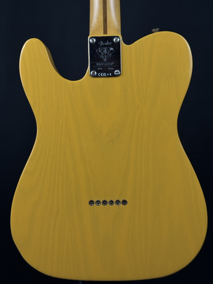 Fender Fender 75th Anniversary Vintera Road Worn 1951 Telecaster - Butterscotch Blonde - Guitars