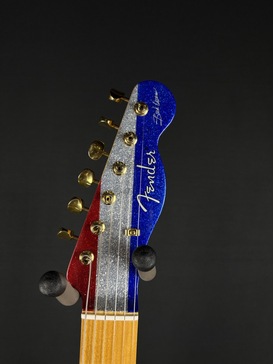 Fender Fender Buck Owens Telecaster -  Red, Silver And Blue Sparkle - Guitars