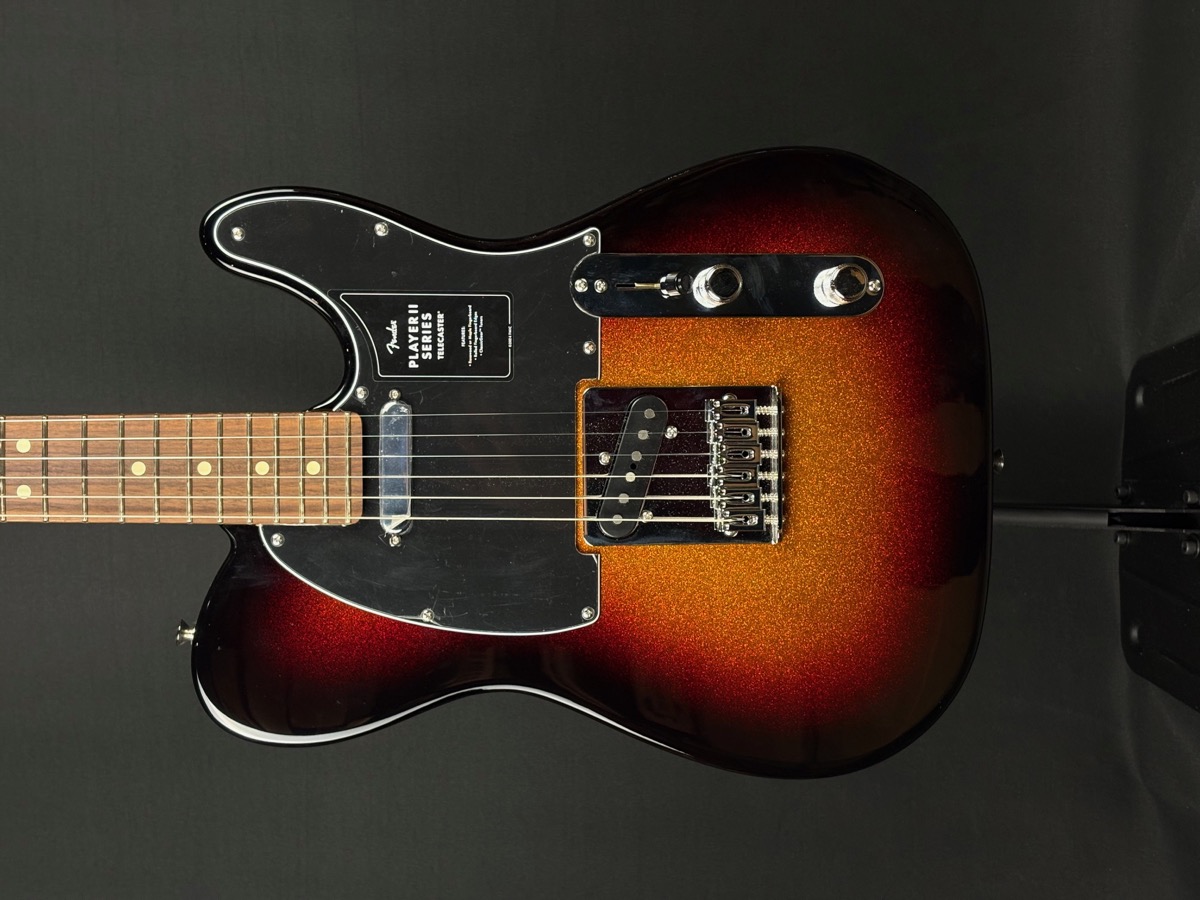 Fender Fender Player II Tele Limited, Rosewood Board In Sparkle 3 Colour Sunburst - Guitars