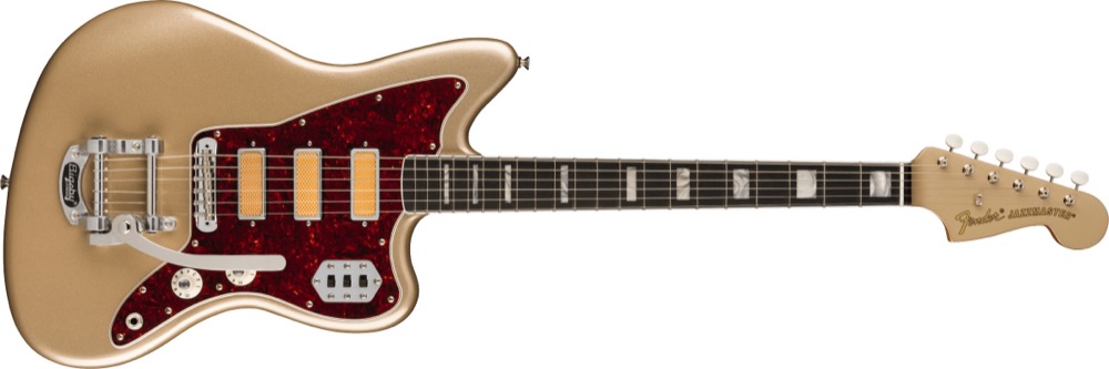 Fender Gold Foil Jazzmaster in Shoreline  …