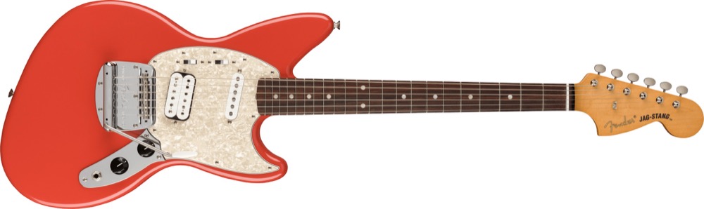 Fender Kurt Cobain Jag-Stang In Fiesta Red