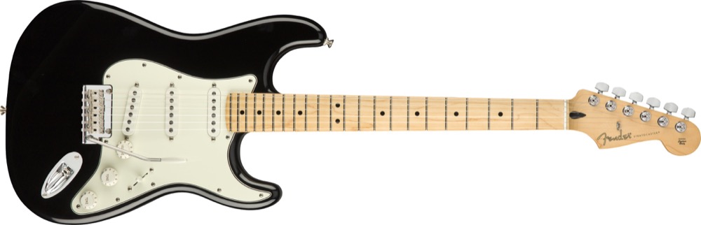 Fender Player Strat In Black With Maple Neck
