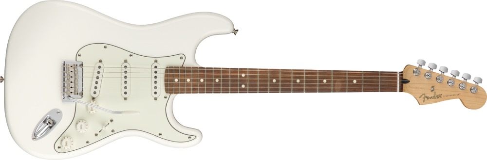 Fender Player Strat In Polar White With Pau  …