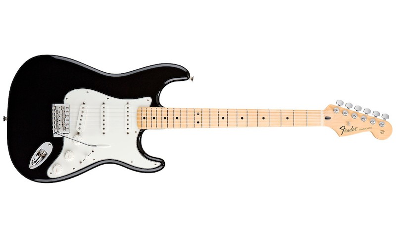 Fender Fender Standard Stratocaster Maple Neck,  Black - Guitars