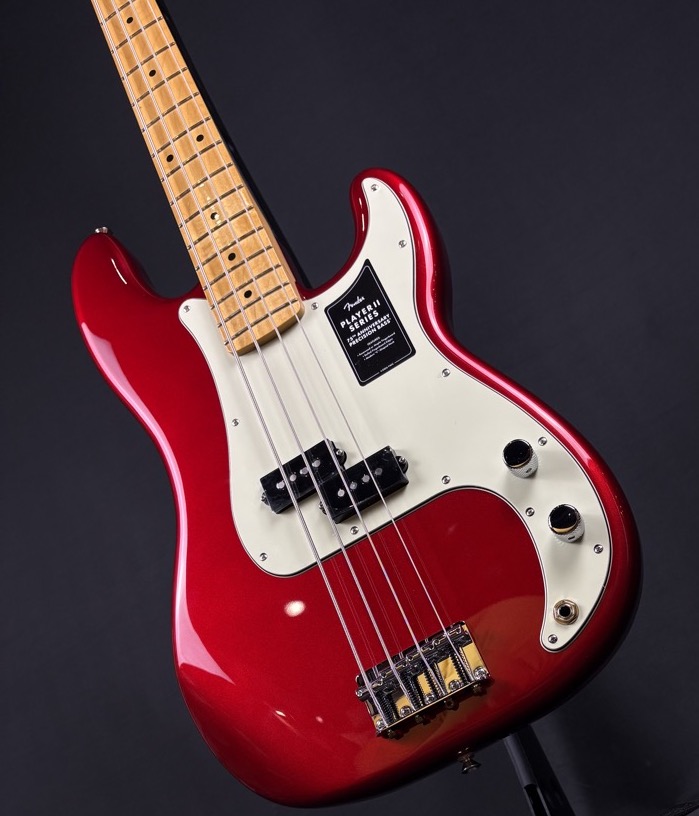 Fender Fender 75th Anniversary Player II Precision Bass, Candy Apple Red - Basses