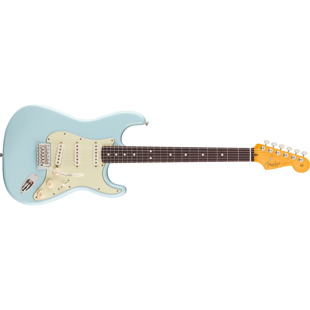 Fender Fender Limited Edition American Pro Classic Strat, Silent System, Daphne Blue - Guitars