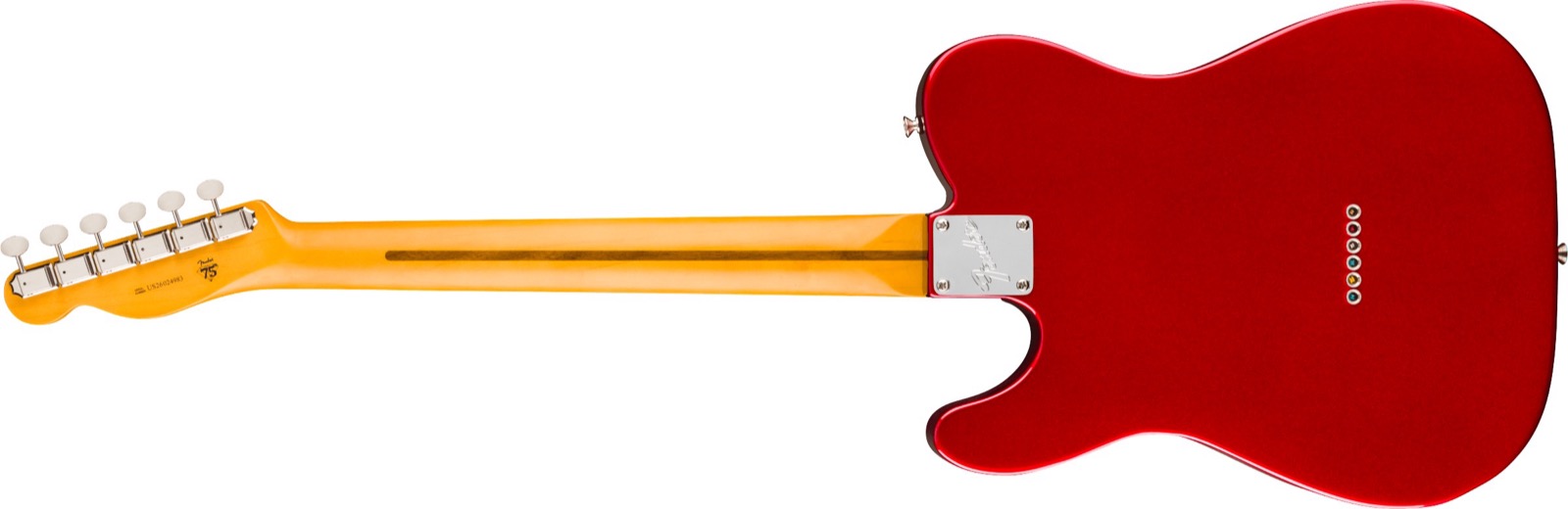 Fender Fender Limited Edition American Pro Classic Tele, Silent System, Candy Apple Red - Guitars