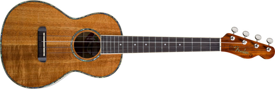Fender Ukulele Nohea All Koa Tenor Canadian Online Music Store in Oakville Ontario Personal Service You Can Trust
