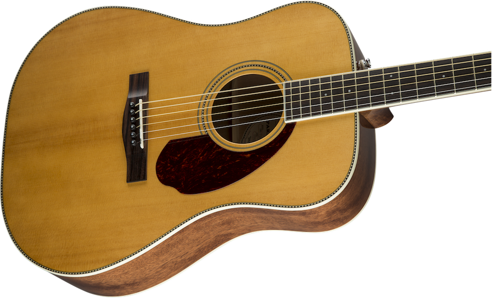 Fender Fender Acoustic Paramount PM-1 Standard Dreadnought Natural With Case - Guitars