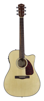 Fender Fender Acoustic CD140SCE Natural Cutaway Electric Solid Top - Guitars