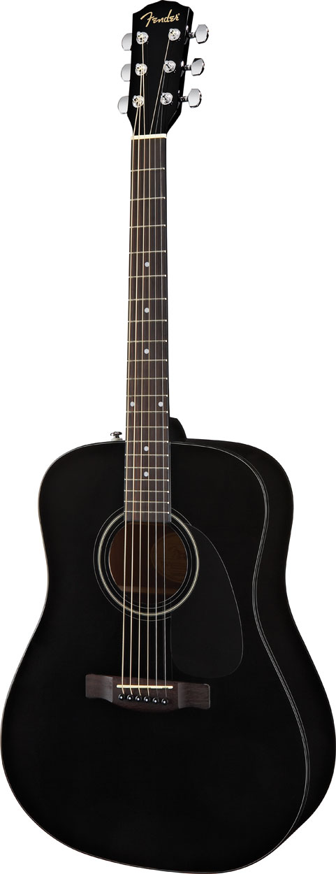Fender Fender Acoustic CD60 Black W/Case - Guitars