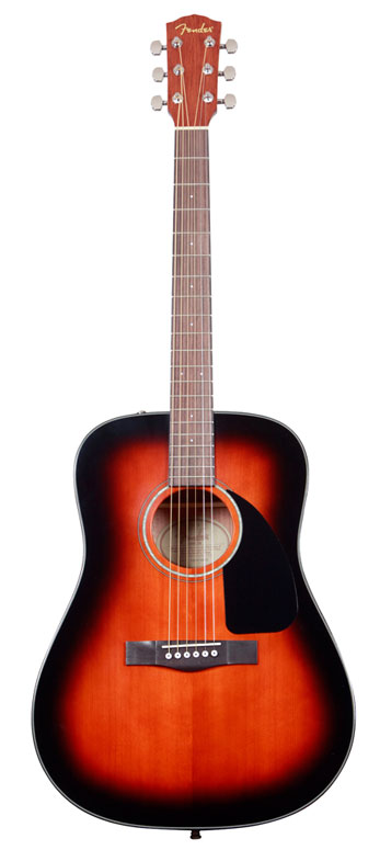 Fender Fender Acoustic CD60 Sunburst W/Case - Guitars