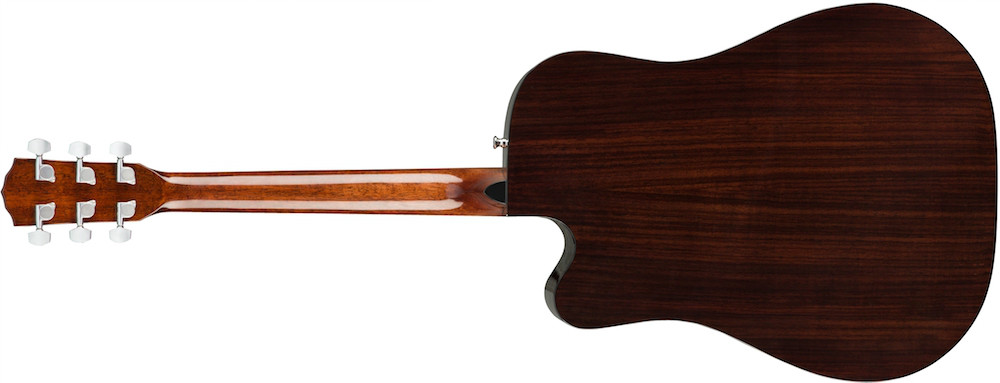 Fender Fender Acoustic CD-140SCE Natural Cutaway Electric Solid Top w/Case - Guitars