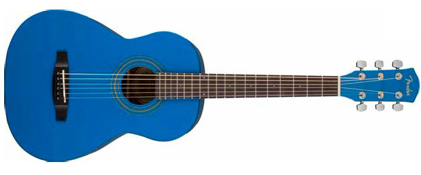 Fender Fender Acoustic MA-1 3/4 Steel String Acoustic Limited Edition - Gloss Blue - Guitars