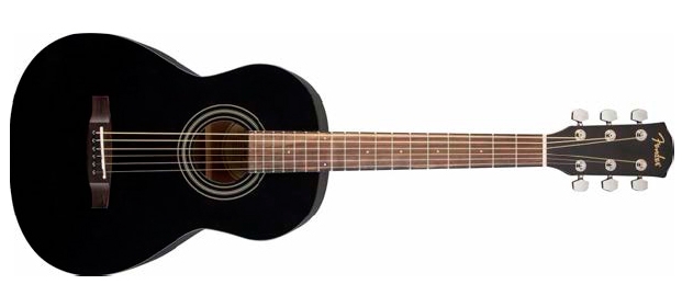 Fender Fender Acoustic MA-1 3/4 Steel String Acoustic Limited Edition - Gloss Black - Guitars