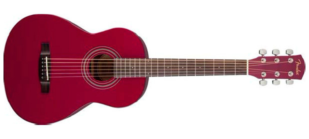 Fender Fender Acoustic MA-1 3/4 Steel String Acoustic Limited Edition - Gloss Red - Guitars