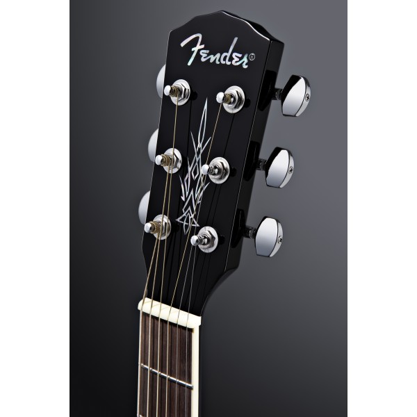 Fender Fender Acoustic T-Bucket 300-CE Trans Black Flame v2 - Guitars