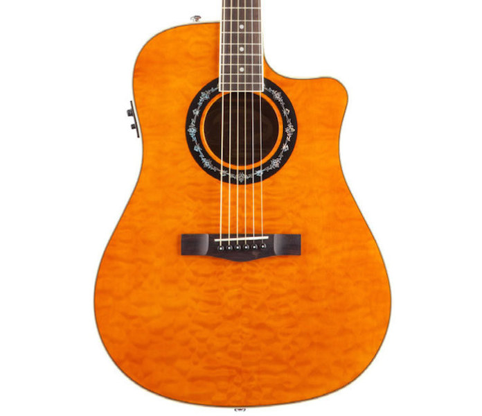 Fender Fender Acoustic T-Bucket 300-CE Amber Quilt v2 - Guitars