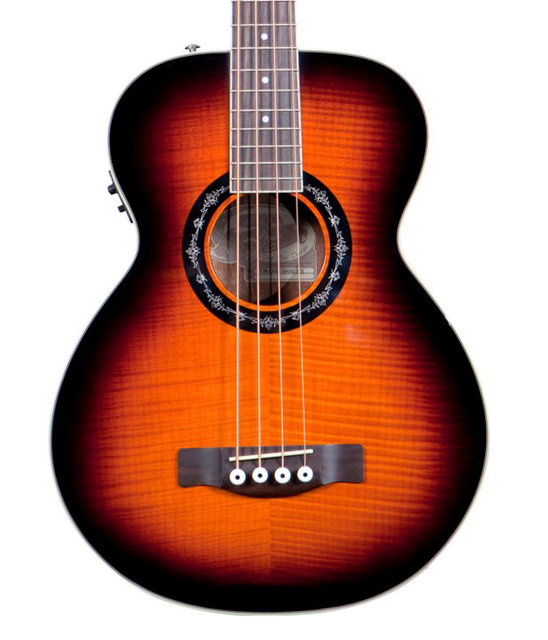 Fender Fender Acoustic T-Bucket Bass Ac/El Three Tone Sunburst RW Neck V2 - Basses