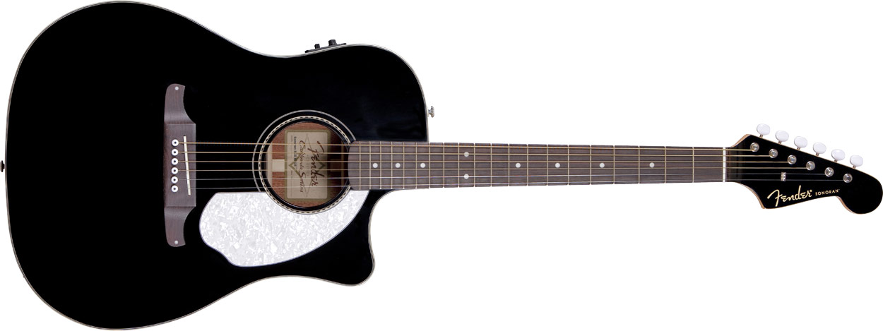 Fender Acoustic Sonoran SCE in Black V2: Canadian Online