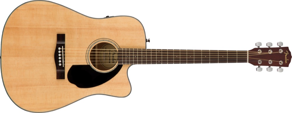 Fender CD-60SCE Solid Top Dreadnought  …