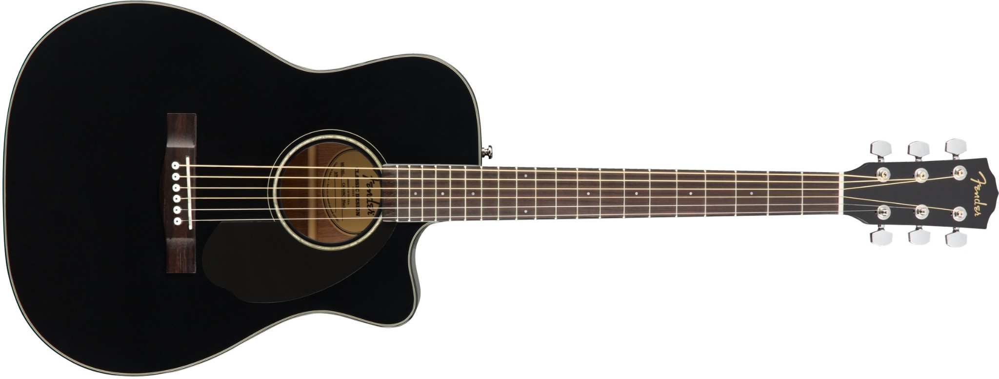 Fender CC-60SCE Solid Top Concert Acoustic  …