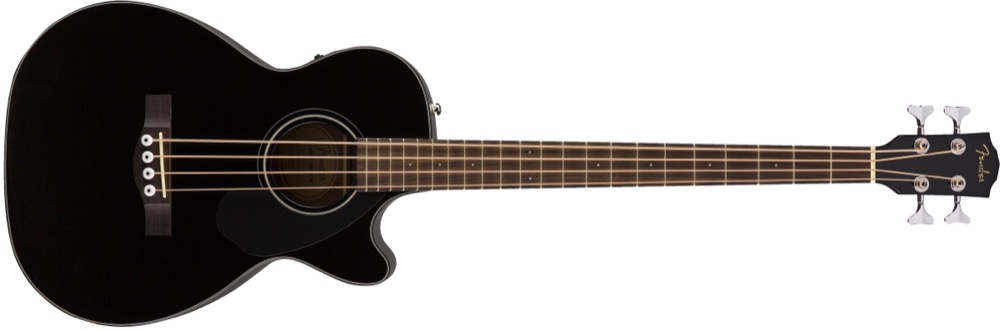 Fender Fender CB-60SCE Solid Top Acoustic Bass In Black - Basses