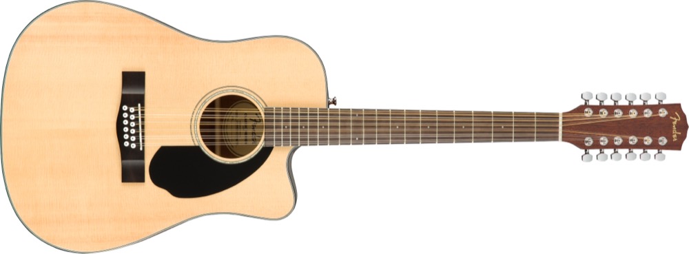 Fender CC-60SCE 12 String Solid Top Acoustic  …