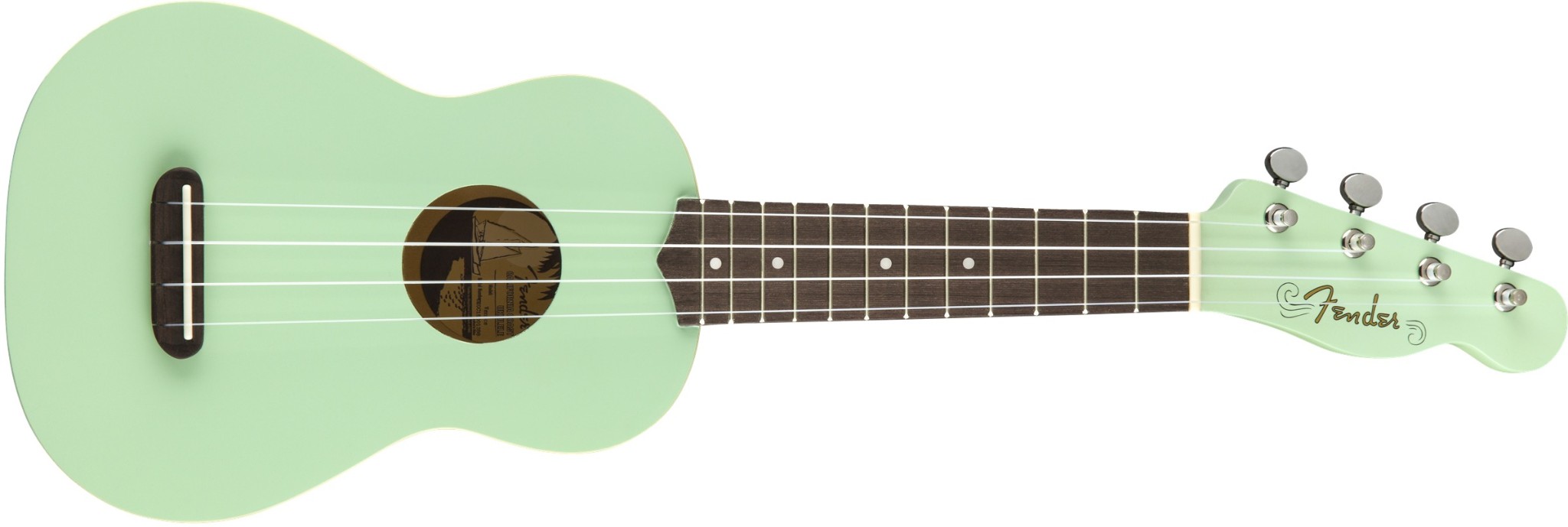 Fender Fender Venice Soprano Ukulele - Surf Green - Ukuleles