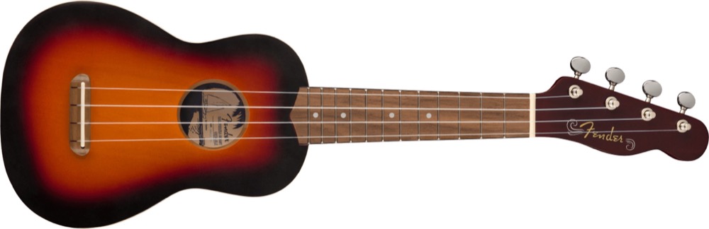 Fender Venice Soprano Ukulele - 2 Colour Sunburst