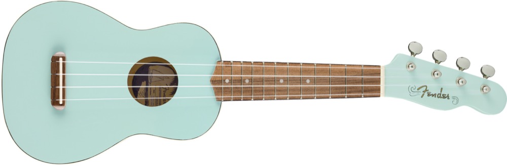 Fender Venice Soprano Ukulele - Daphne Blue