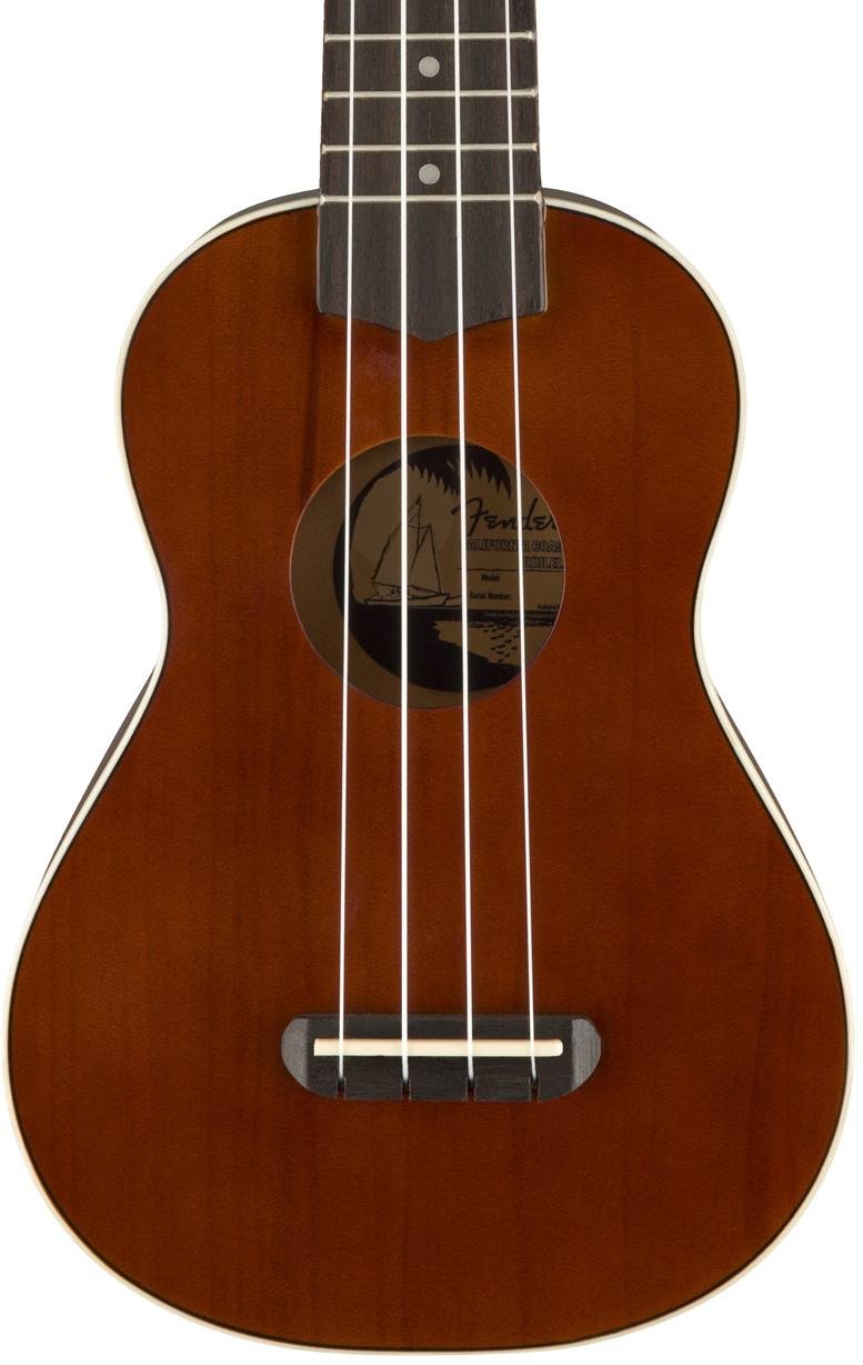 Fender Fender Venice Soprano Ukulele - Natural - Ukuleles