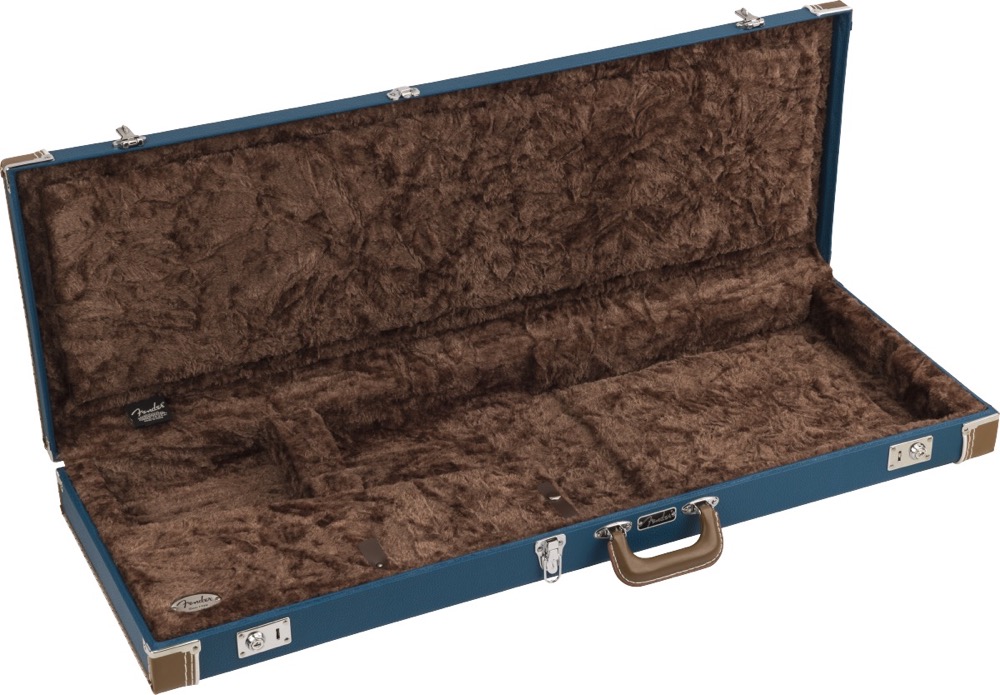 Fender Fender Case Classic Series Wood Strat/Tele In Lake Placid Blue - Guitars