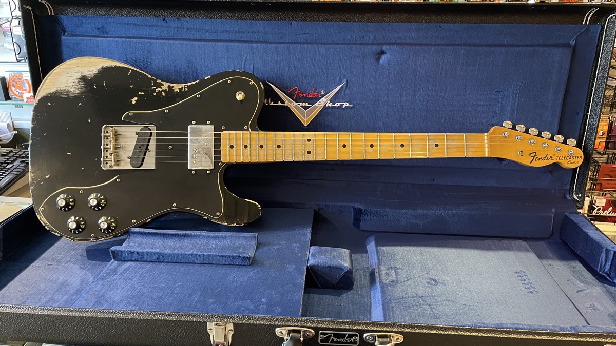 Fender Custom Shop 1970's Tele Custom Relic, Black