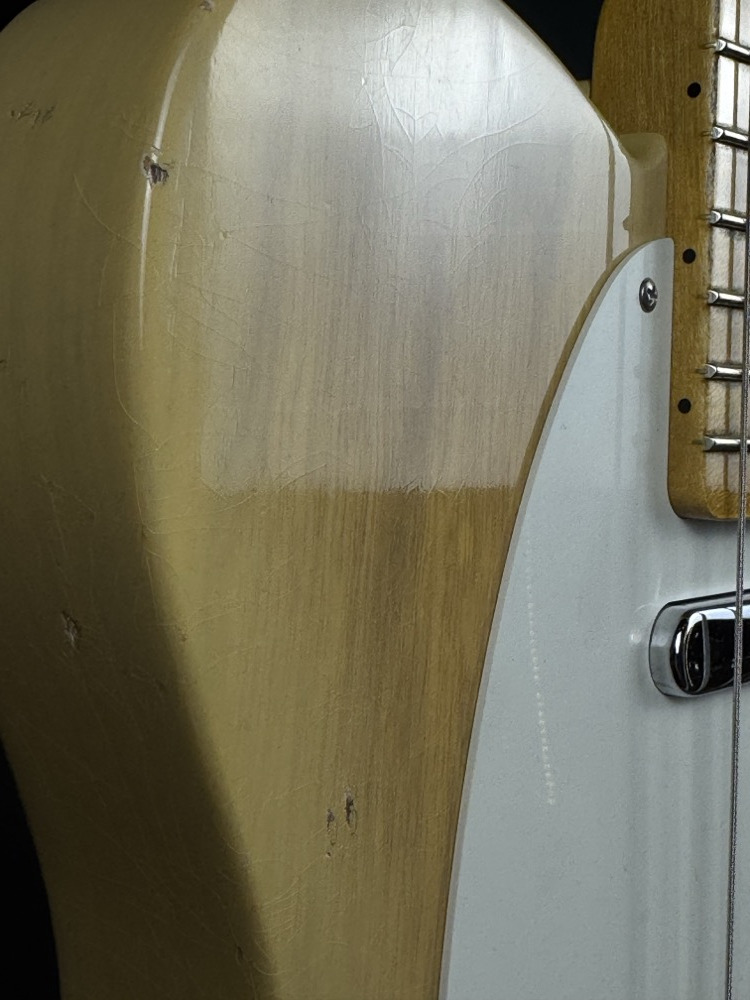 Fender Custom Shop Fender Custom Shop 1955 Tele Journeyman Relic Super Aged Natural Blonde - Guitars