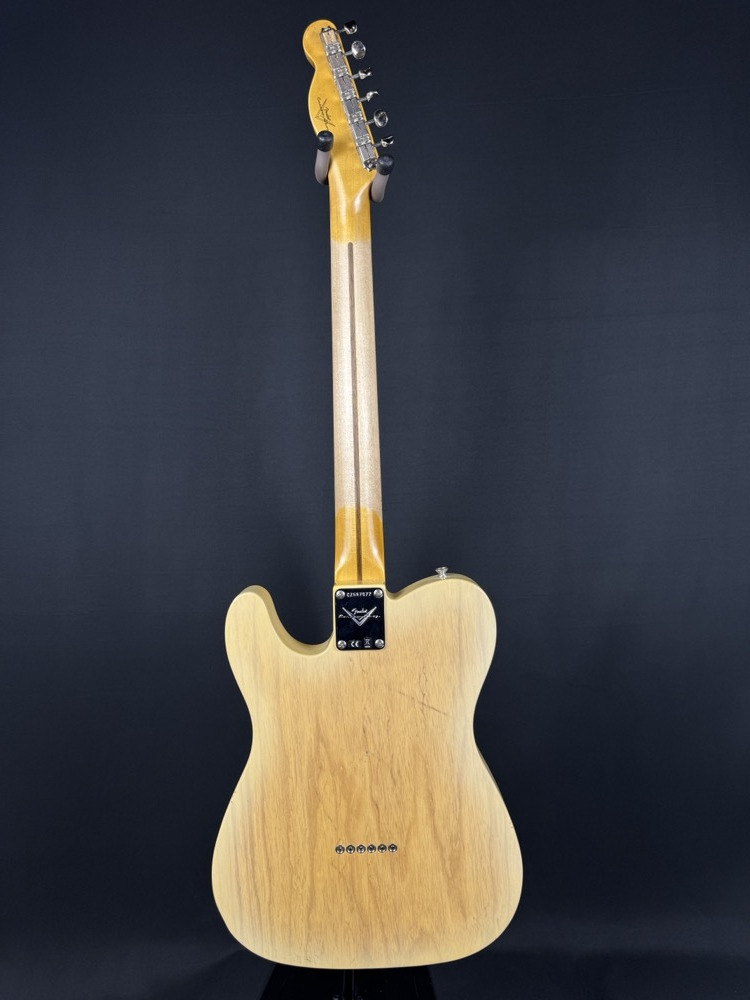 Fender Custom Shop Fender Custom Shop 1955 Tele Journeyman Relic Super Aged Natural Blonde - Guitars
