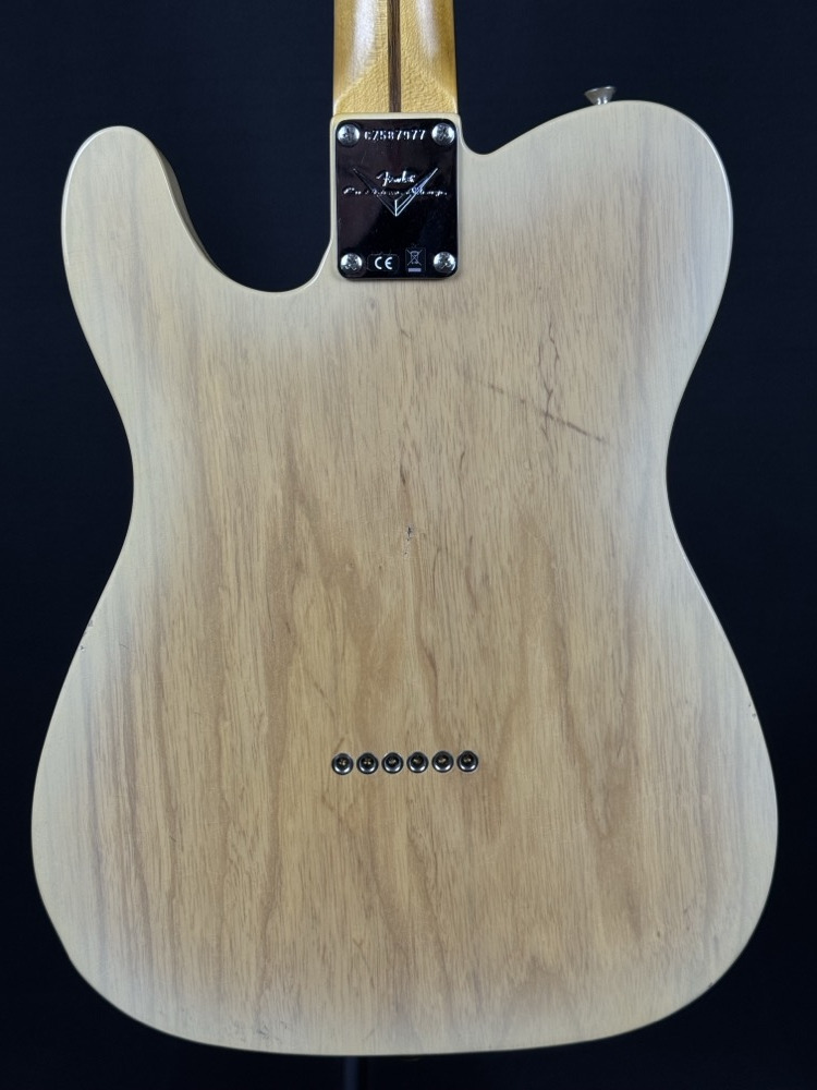Fender Custom Shop Fender Custom Shop 1955 Tele Journeyman Relic Super Aged Natural Blonde - Guitars