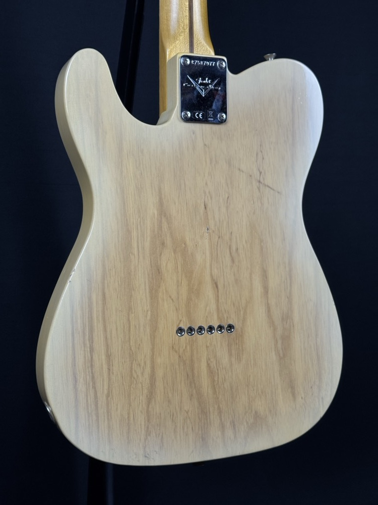 Fender Custom Shop Fender Custom Shop 1955 Tele Journeyman Relic Super Aged Natural Blonde - Guitars
