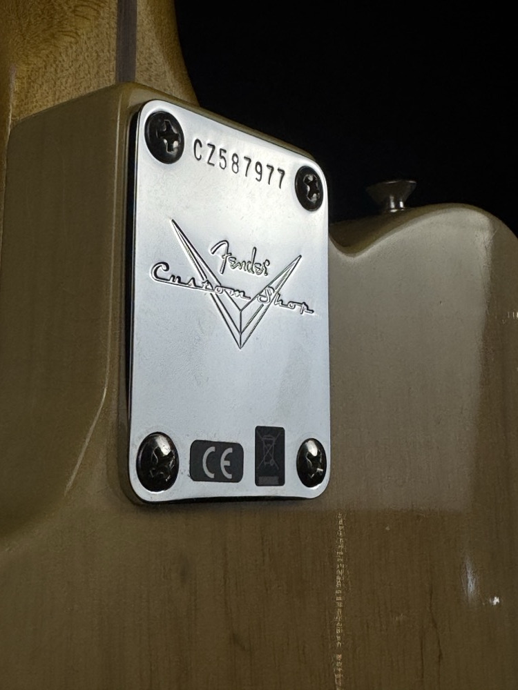 Fender Custom Shop Fender Custom Shop 1955 Tele Journeyman Relic Super Aged Natural Blonde - Guitars