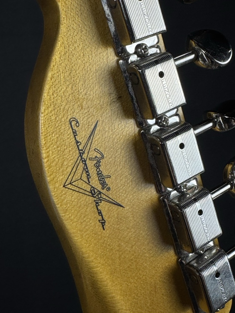 Fender Custom Shop Fender Custom Shop 1955 Tele Journeyman Relic Super Aged Natural Blonde - Guitars