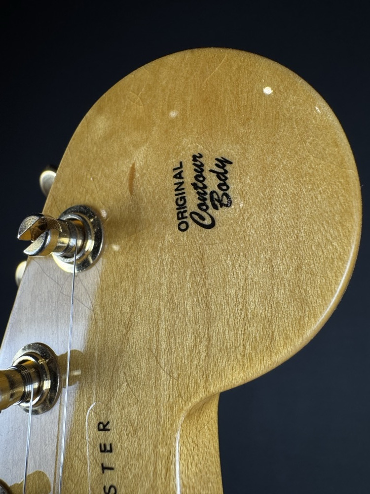 Fender Custom Shop Fender Custom Shop 1955 Strat DLX Closet Classic, Faded Aged Fiesta Red - Guitars