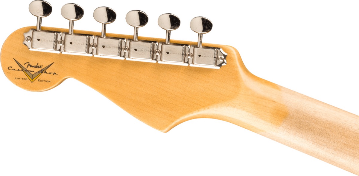 Fender Custom Shop Fender Custom Shop Limited Edition Roasted Strat, Journeyman Relic, Black - Guitars