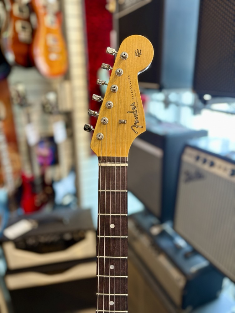 Fender Custom Shop Fender Custom Shop Limited Edition Roasted Strat, Journeyman Relic, Black - Guitars
