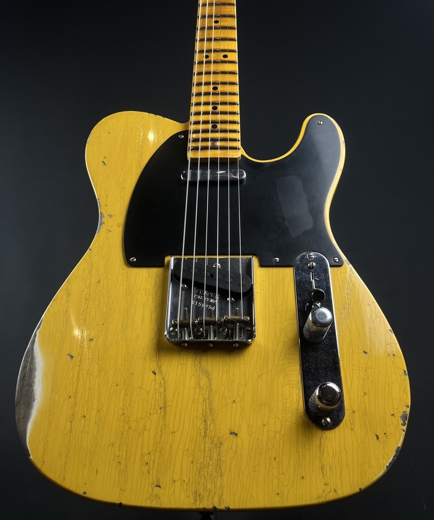 Fender Fender Custom Shop 1951 Telecaster Relic, Super Aged Nocaster Blonde
